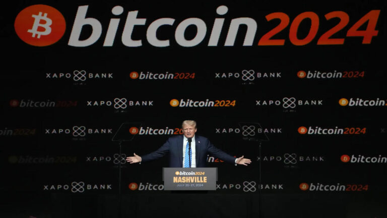 “Trump’s Bitcoin Birthday Shout-Out and His Swipe at Kamala Harris—What It Means for Crypto in 2024”